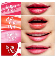 Benefit Benetint applicator close-up demonstrating precise glide benefit