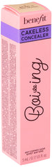 Benefit boi-ing concealer swatch on hand demonstrating coverage and easy blending