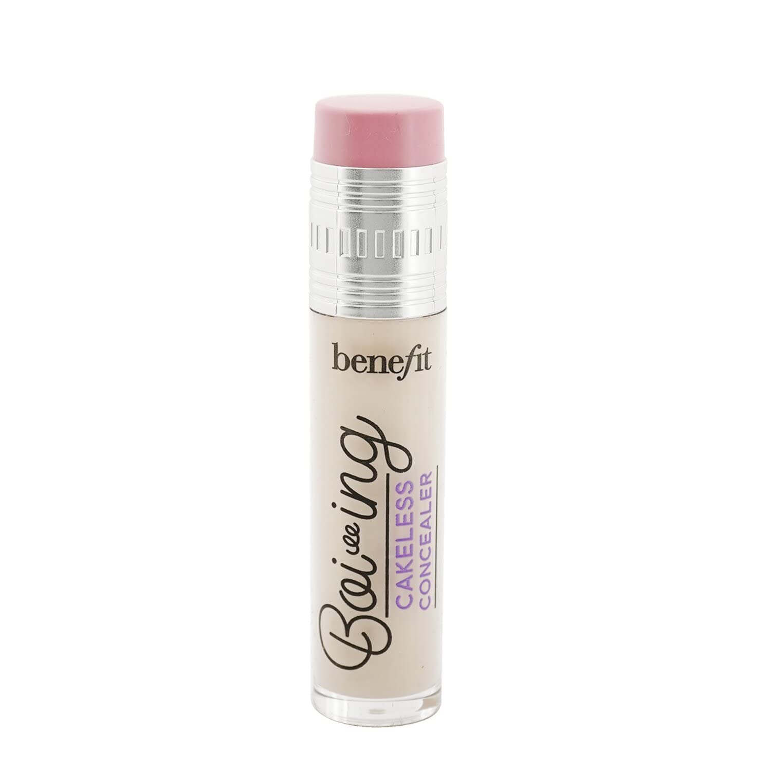 Benefit front packaging showing product tube and shade label for easy selection