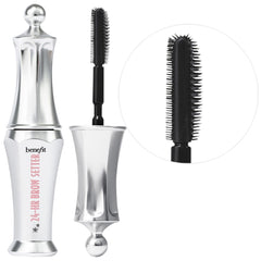 Benefit Brow Setter front packaging showing compact travel tube and clear gel benefit