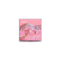 Benefit close-up of blush powder texture highlighting fine, weightless finish and blendability