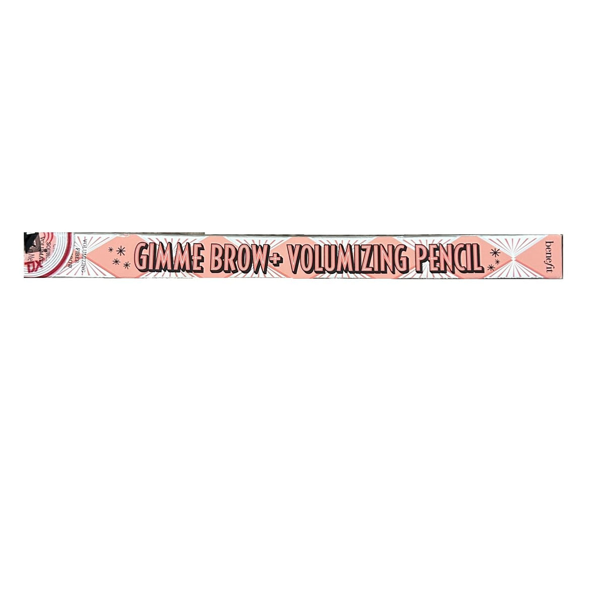 Benefit Gimme Brow front packaging showing pencil and cap for quick selection