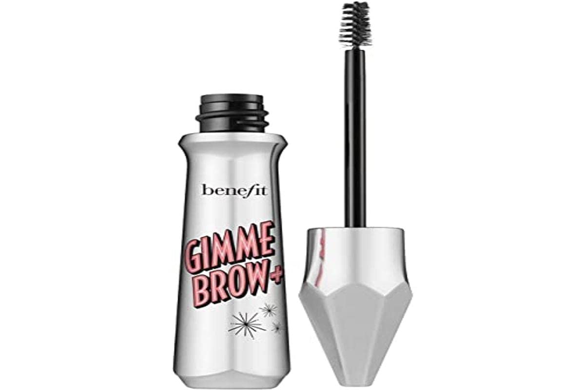 Benefit Gimme Brow Volumizing Fiber Gel 5 Deep with tiny fibers for natural brows