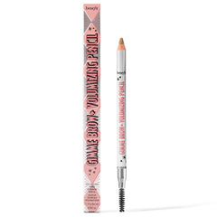 Benefit Gimme Brow front packaging showing compact pencil for travel convenience