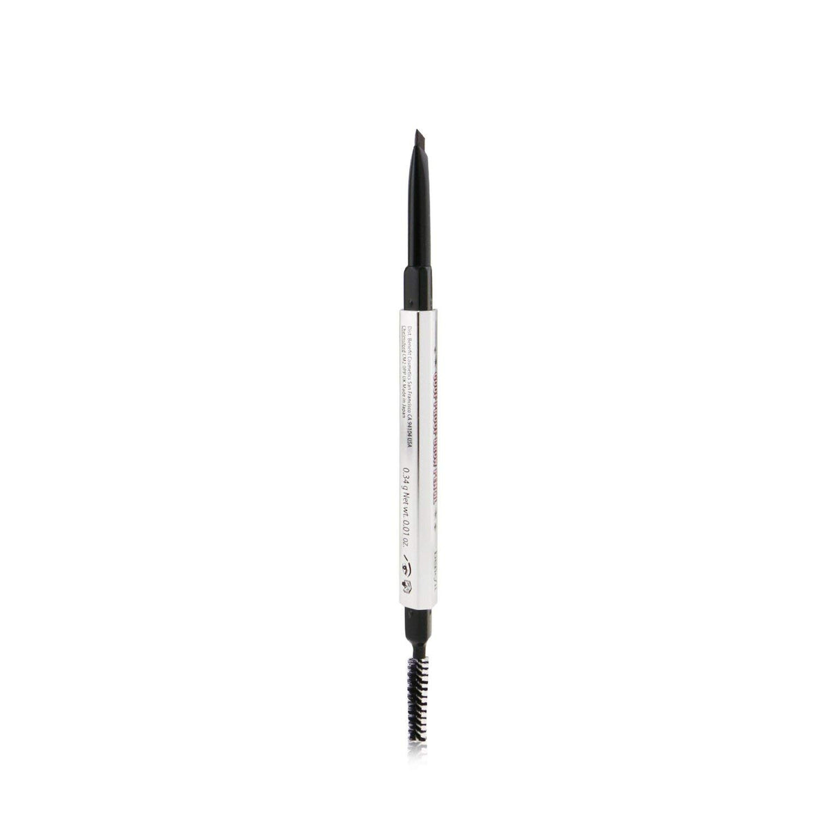 Benefit Goof Proof Brow Pencil application showing precise shape for natural-looking brows and effortless blending.