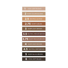 Benefit Goof Proof Brow Pencil held in hand showing compact travel-friendly benefit