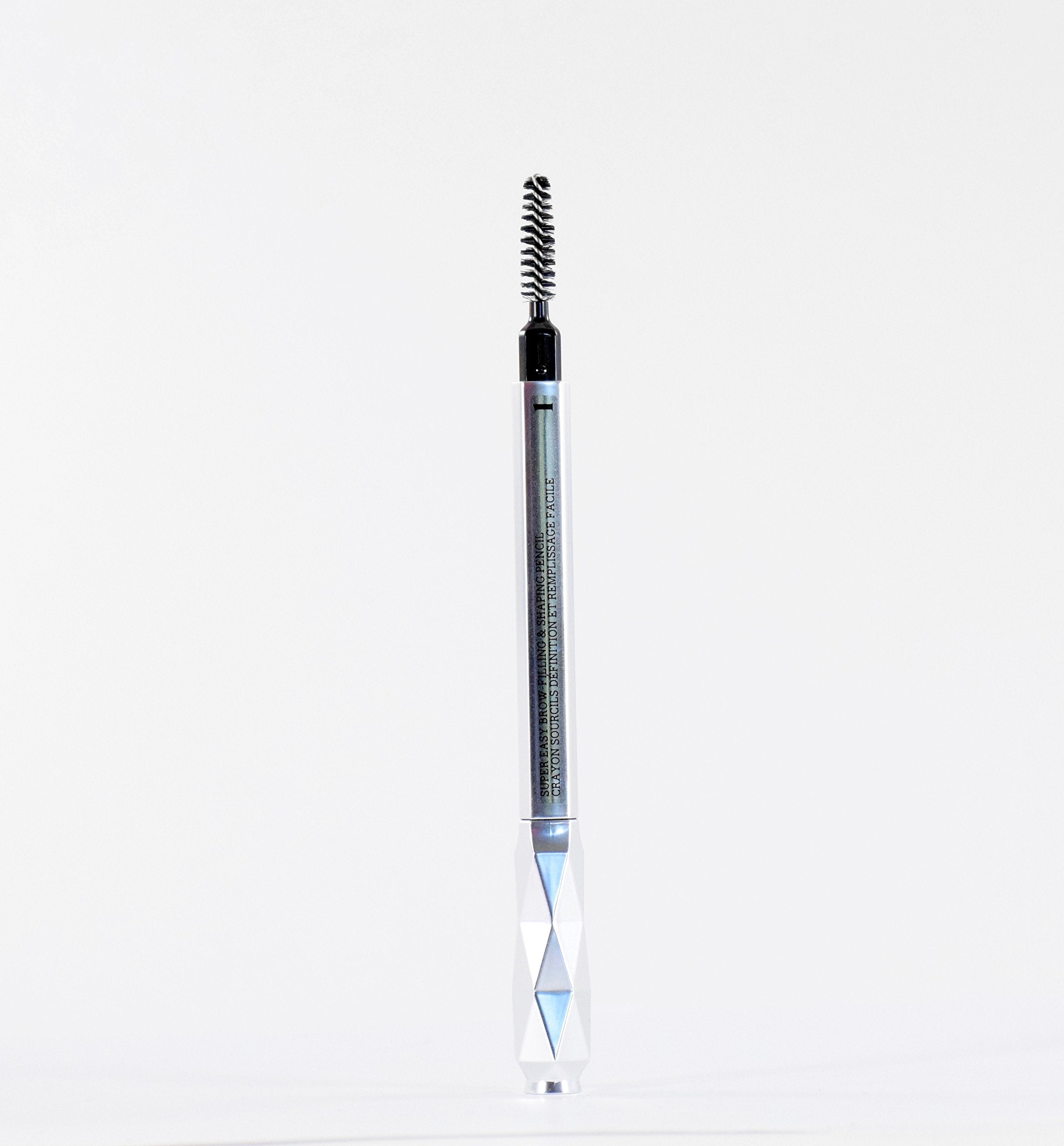 Benefit spoolie detail demonstrating blending and natural finish on brows