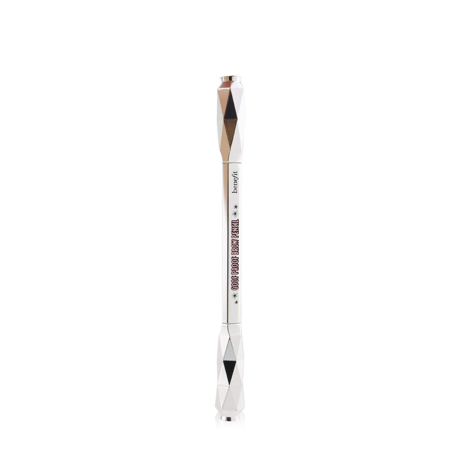 Benefit Goof Proof Brow Pencil tip shapes outer ends with tear-drop tip for defined arches.