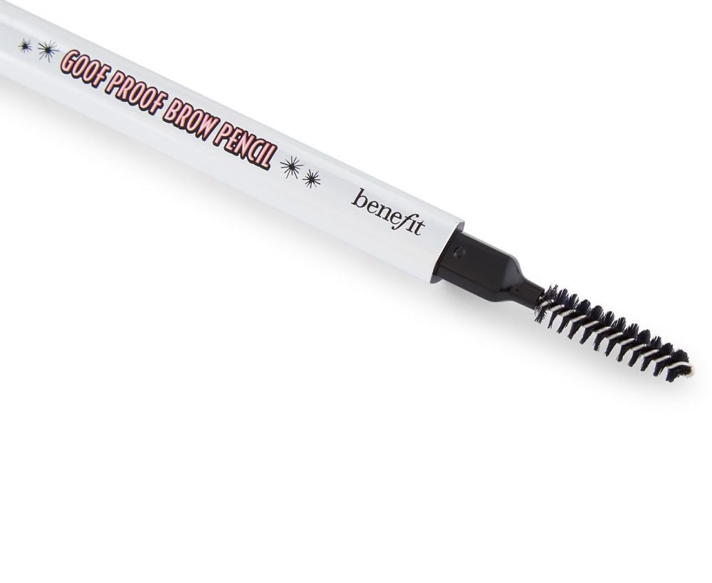 Benefit Goof Proof Brow Pencil waterproof wear showcased for durable brow color.