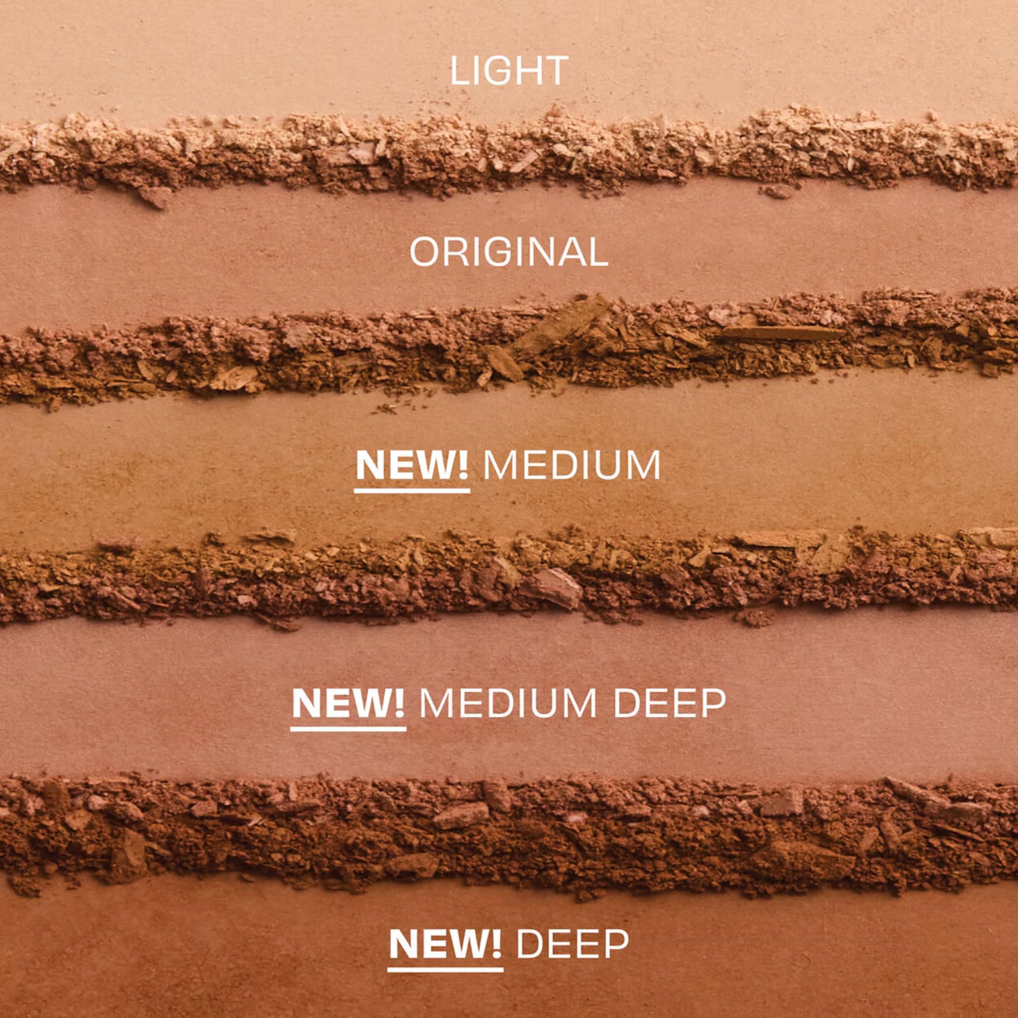 Benefit Hoola brush swipe showing buildable matte pigment payoff