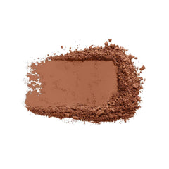 Benefit Hoola powder texture swatch on skin showing blendable matte warmth