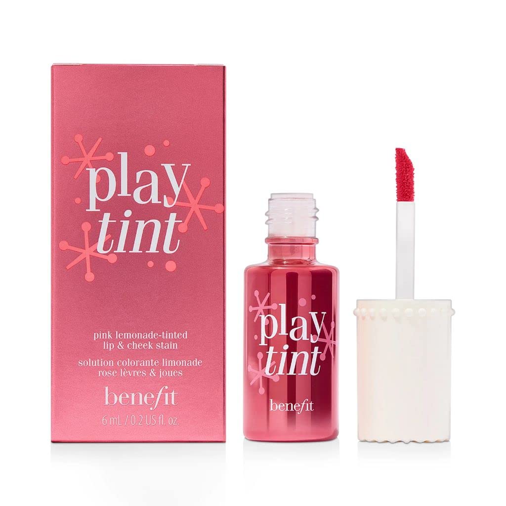 Benefit Playtint doe-foot applicator glides for precise, buildable color.
