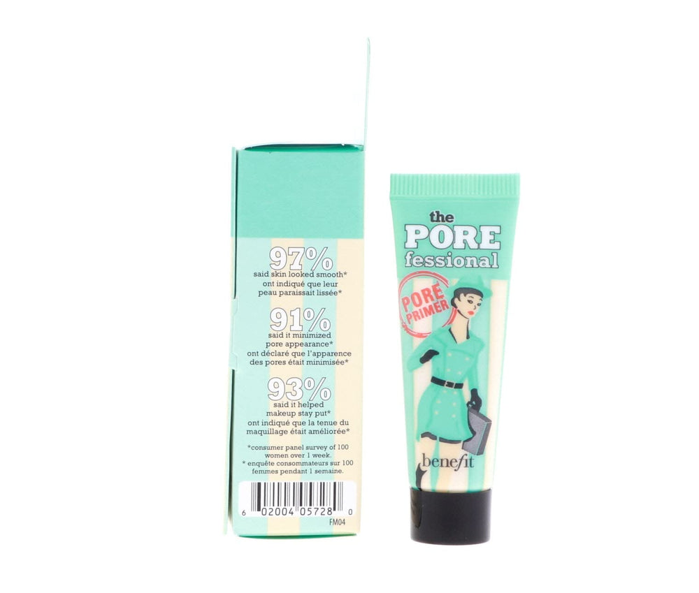 Benefit POREfessional applied on hand to show blendability and instant smoothing benefit
