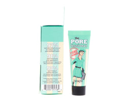 Benefit POREfessional applied on hand to show blendability and instant smoothing benefit