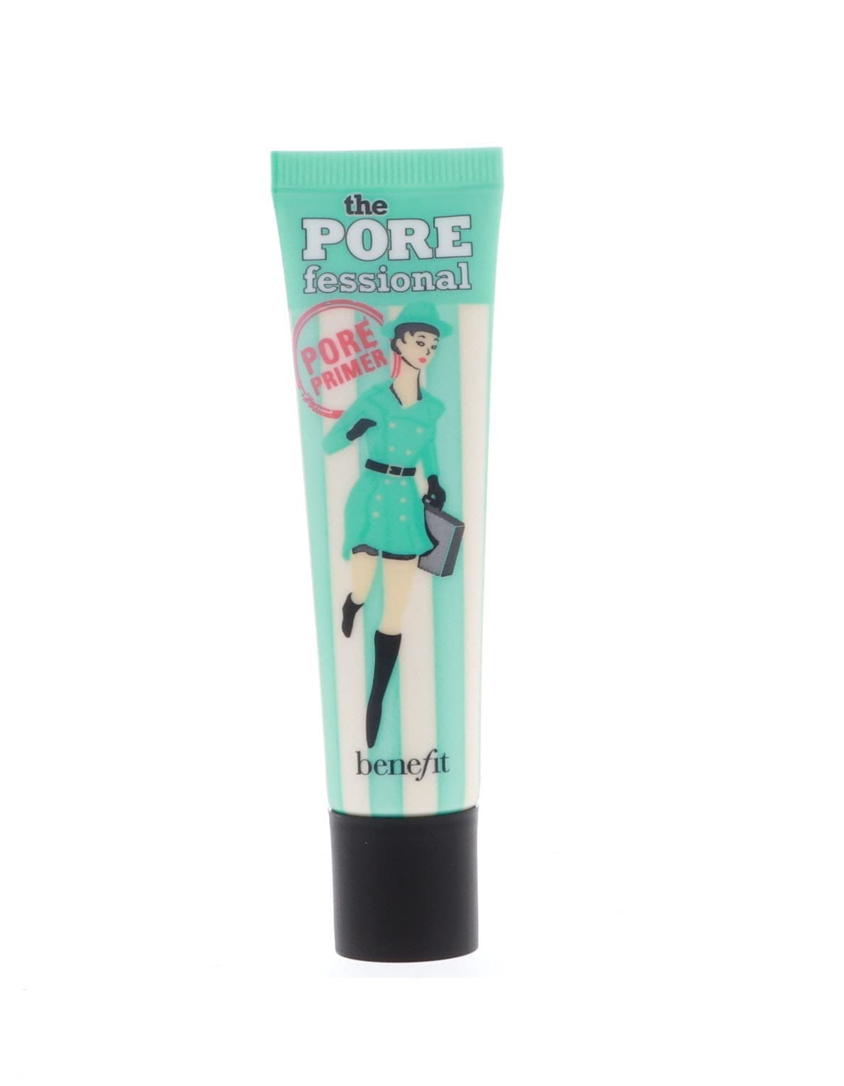 Benefit POREfessional Pro Balm applied under makeup demonstrates lasting wear.