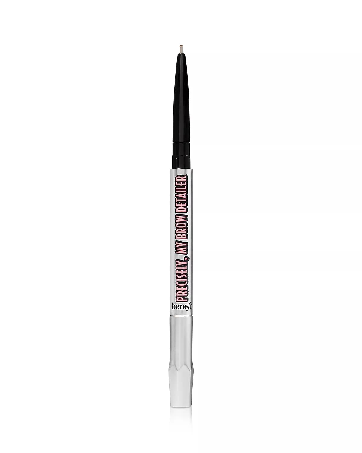 Benefit Precisely front packaging showing compact brow pencil and shade labeling for clarity