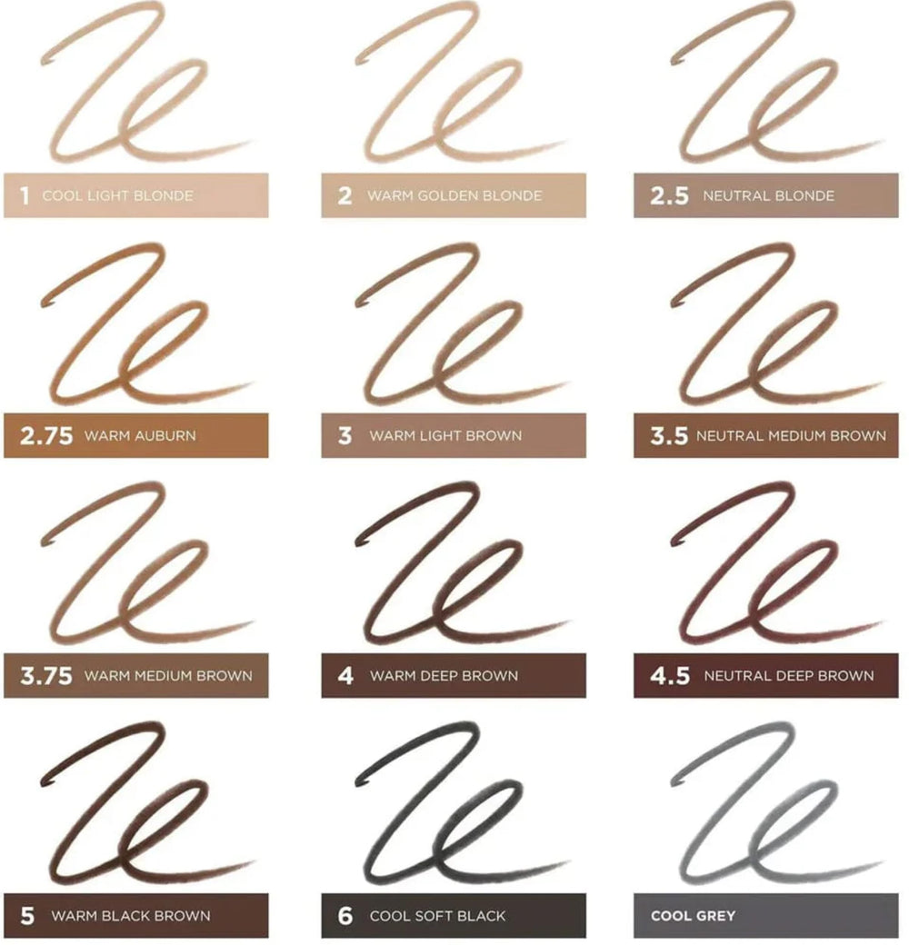 Model applying Benefit Precisely My Brow for natural defined brows during morning routine
