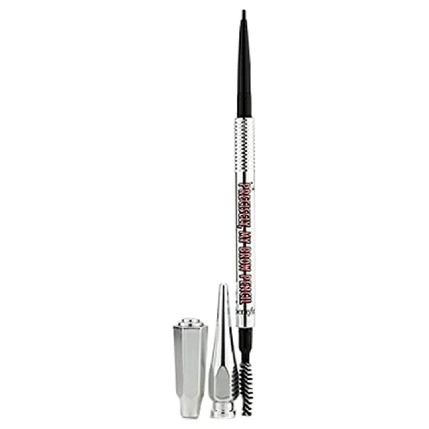 Benefit Precisely My Brow Pencil front packaging showing product benefits and shade