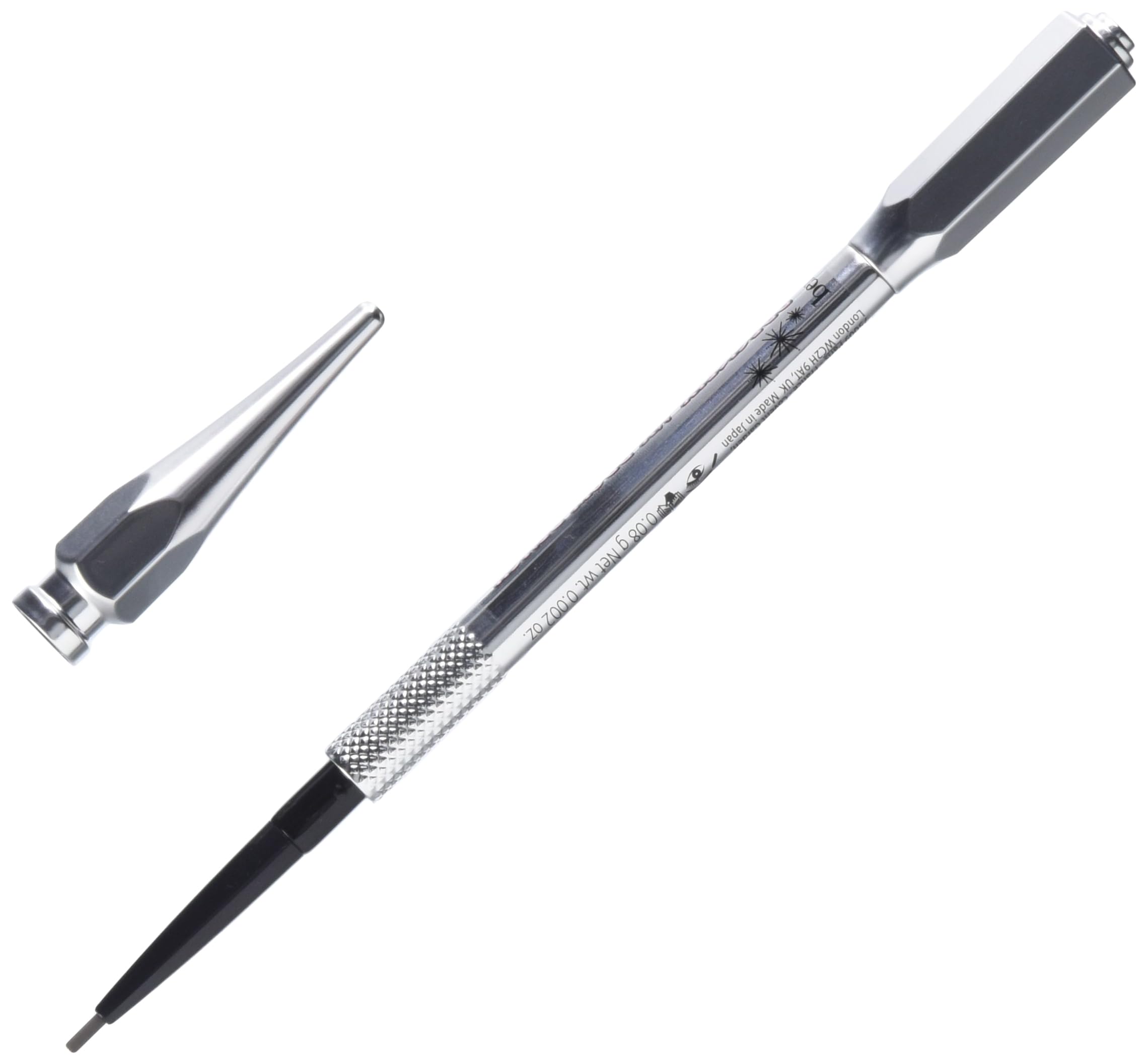 Benefit pencil used on eyebrows showing natural shaping and symmetry