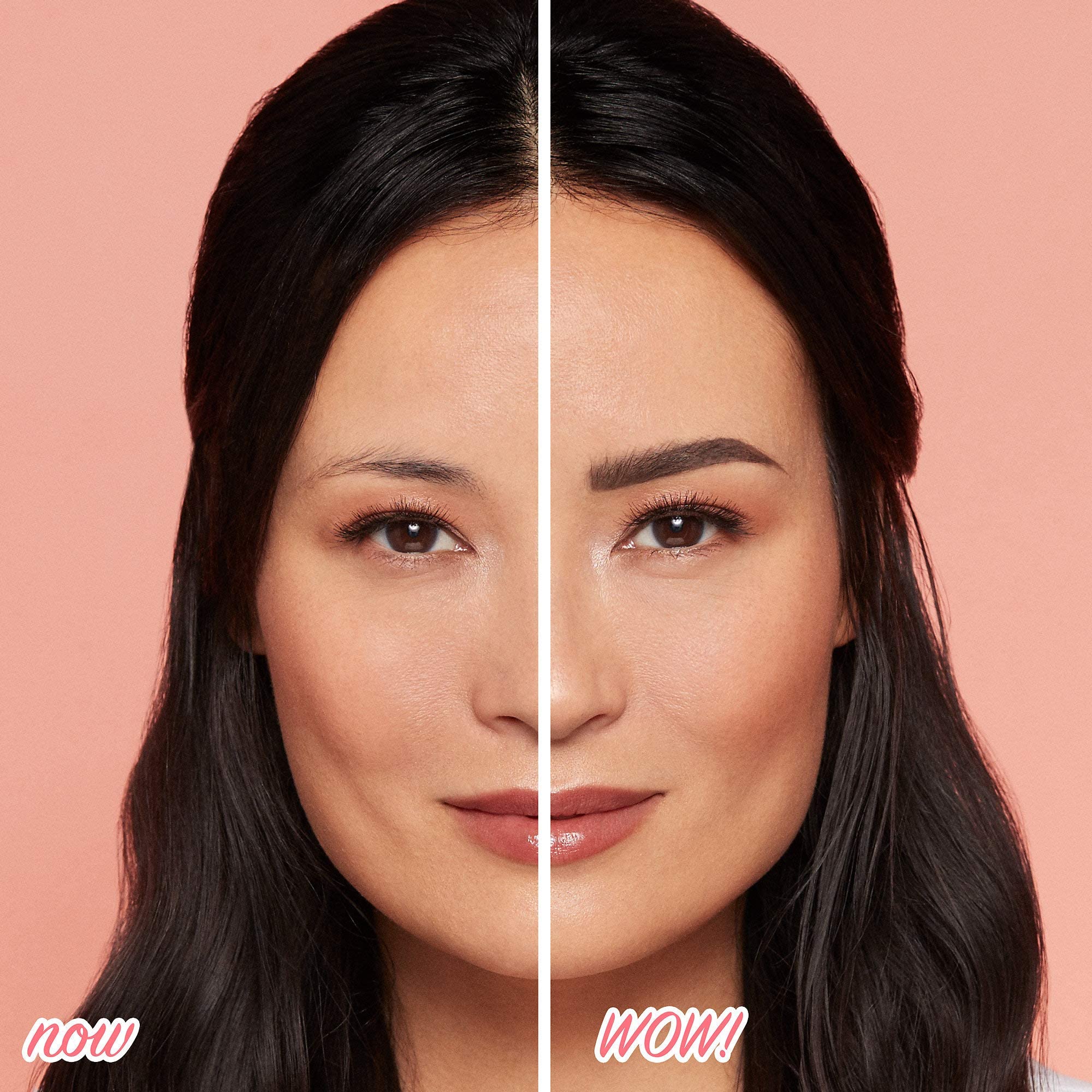 Benefit Precisely My Brow Pencil swatch on skin demonstrating deep shade payoff
