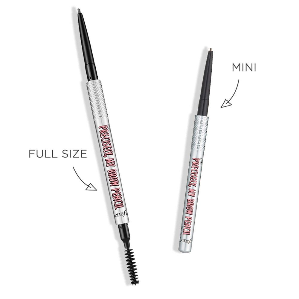 Benefit pencil texture stroke on skin demonstrating natural pigment and seamless blending