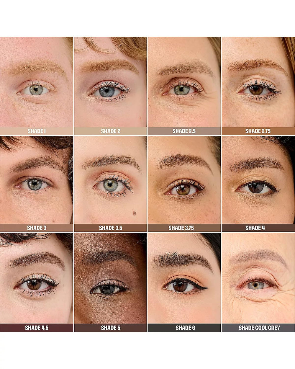 Benefit Precisely My Brow Wax packaging-texture shows sleek finish for easy storage
