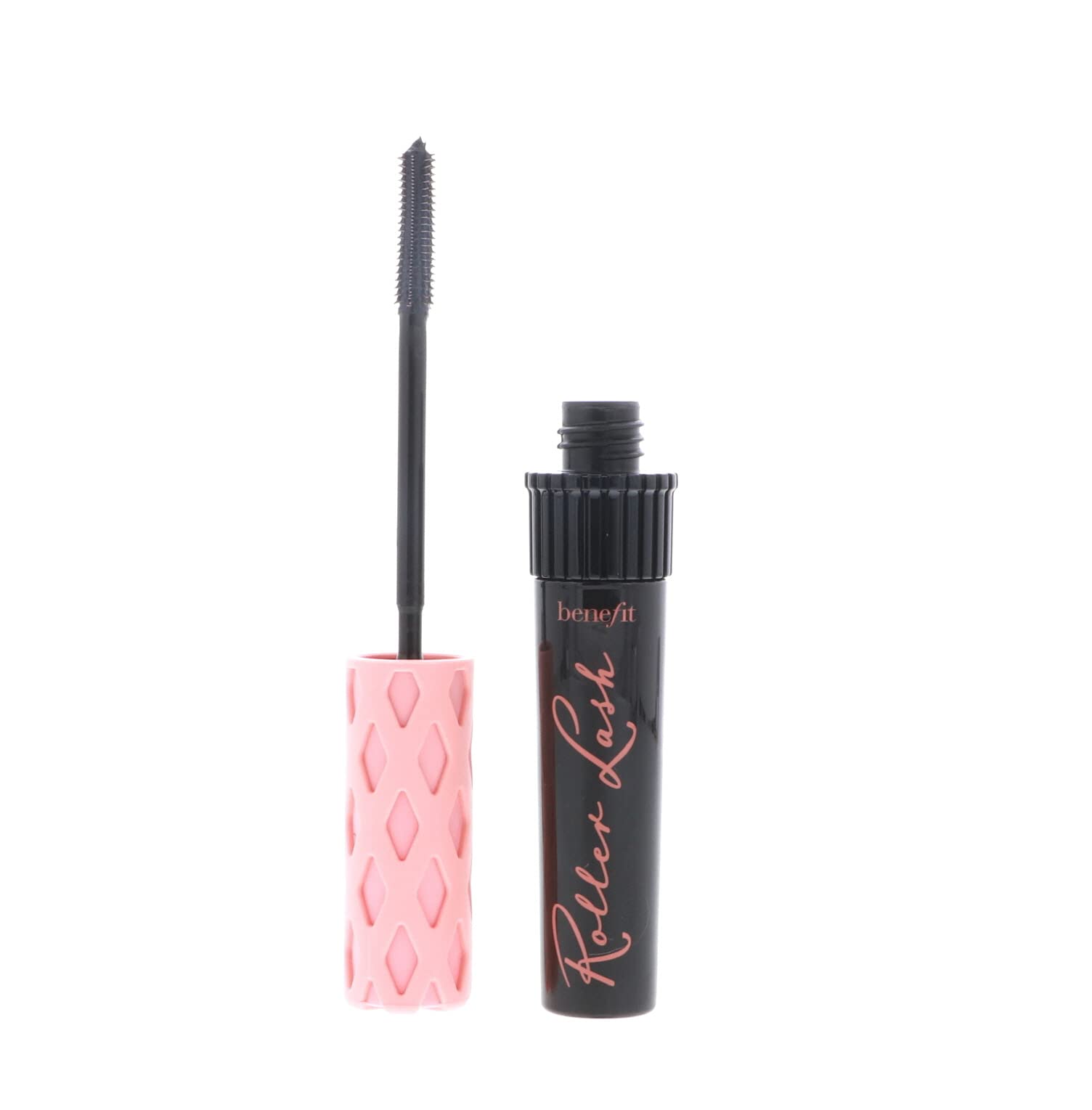 Benefit Roller Lash brush-detail highlights flexible bristles for precise lash separation.