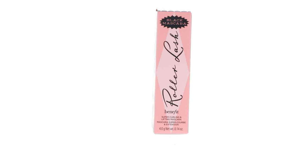 Benefit Roller Lash model applying mascara to lashes showing instant lift and definition benefit