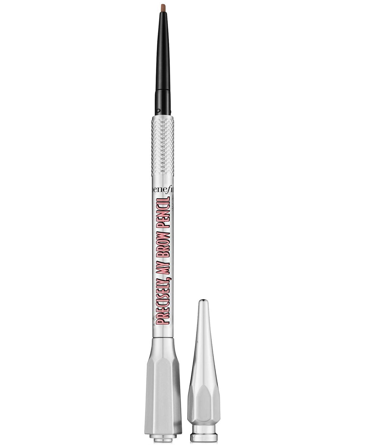 Benefit Precisely My Brow Pencil close-up with hair-like strokes for natural brow definition