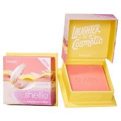 Benefit compact front shot showing Shellie shade and packaging for quick identification