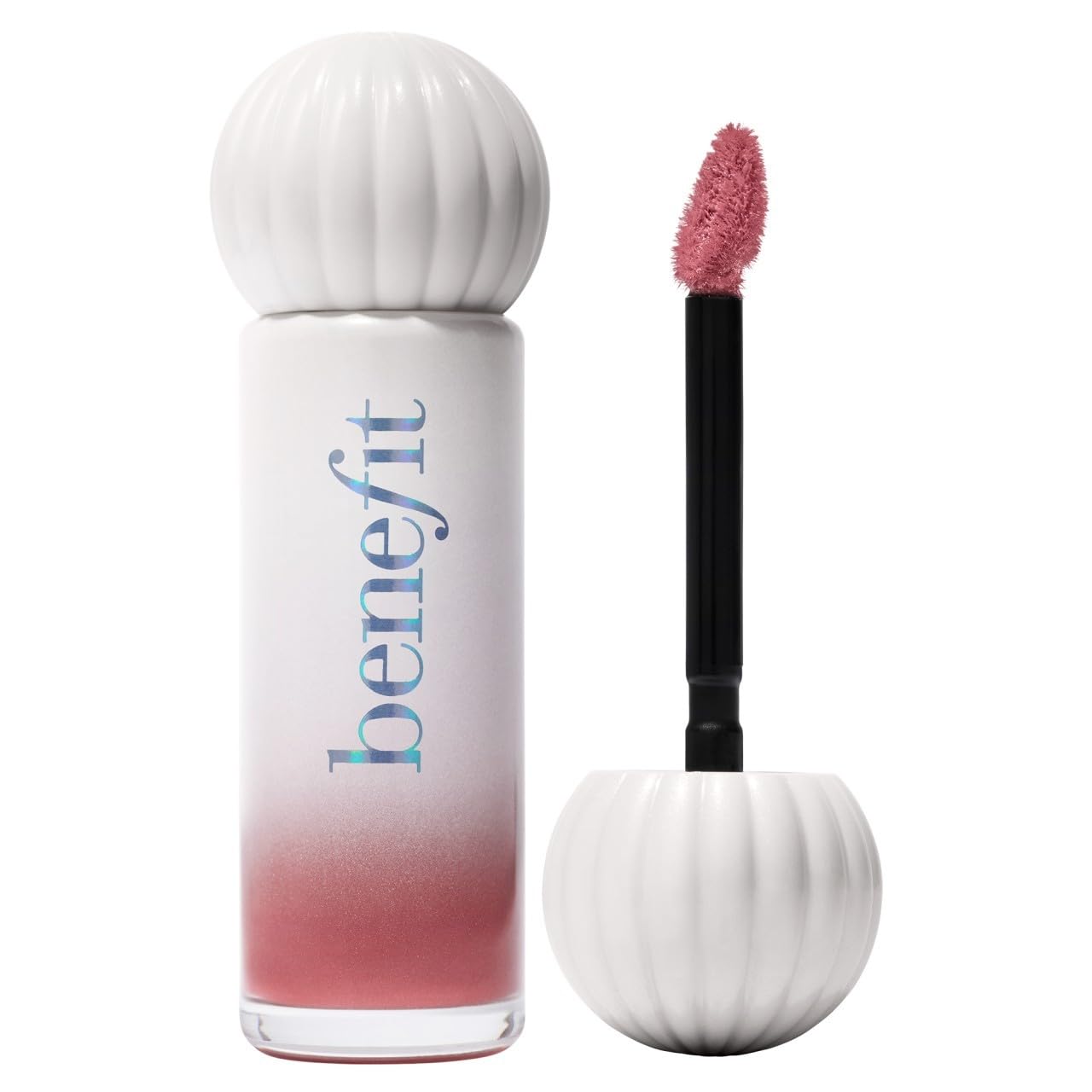 Benefit Splashtint front packaging showing poppy-red shade and applicator for easy precise color