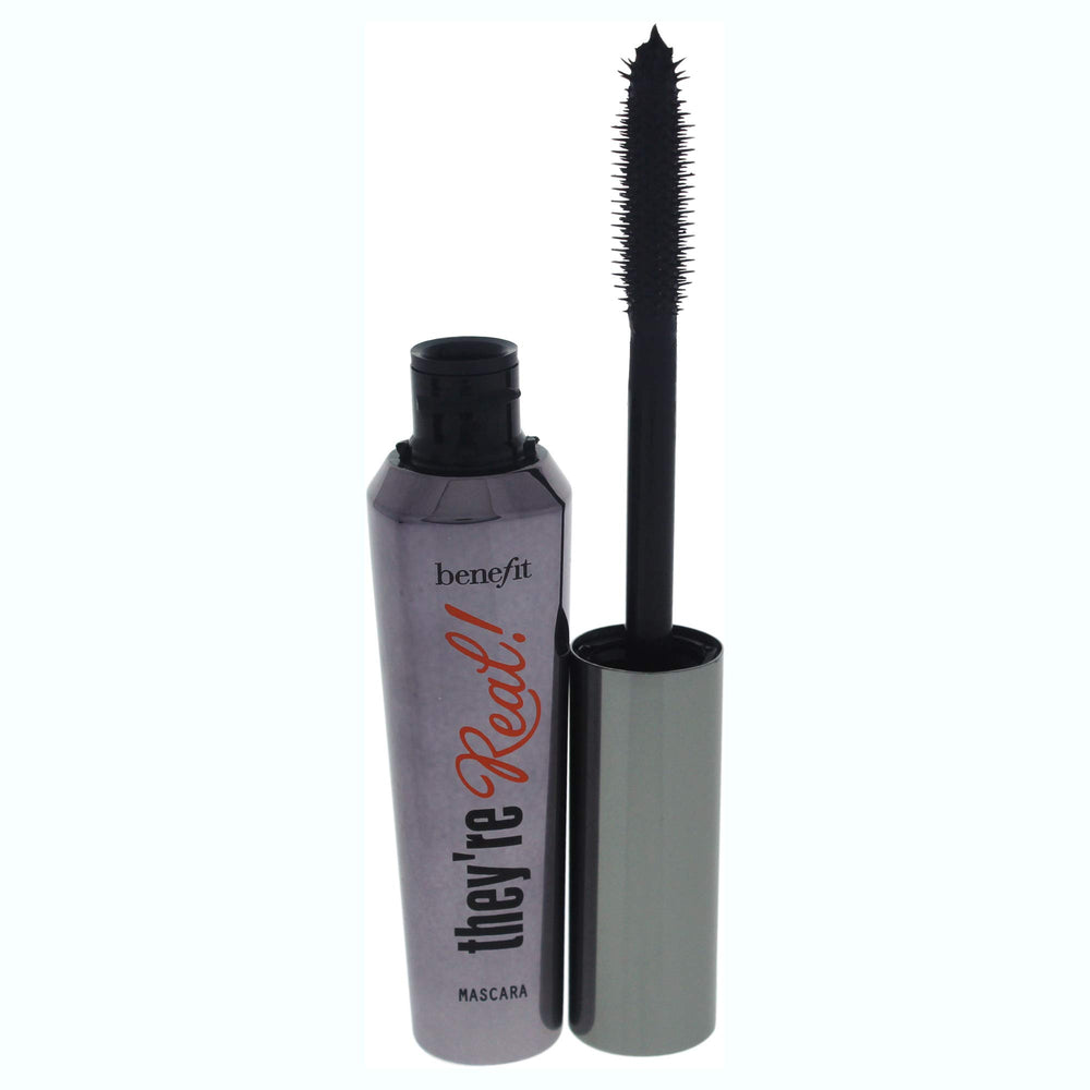 Benefit They're Real Mascara Beyond Black brush closeup for precise application and length.