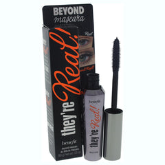 Benefit They're Real Mascara Beyond Black wand closeup for enhanced curl and lift.
