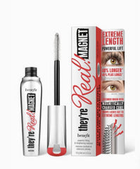 Benefit They're Real Mascara Magnet bottle showcasing long-wearing, glossy lashes.