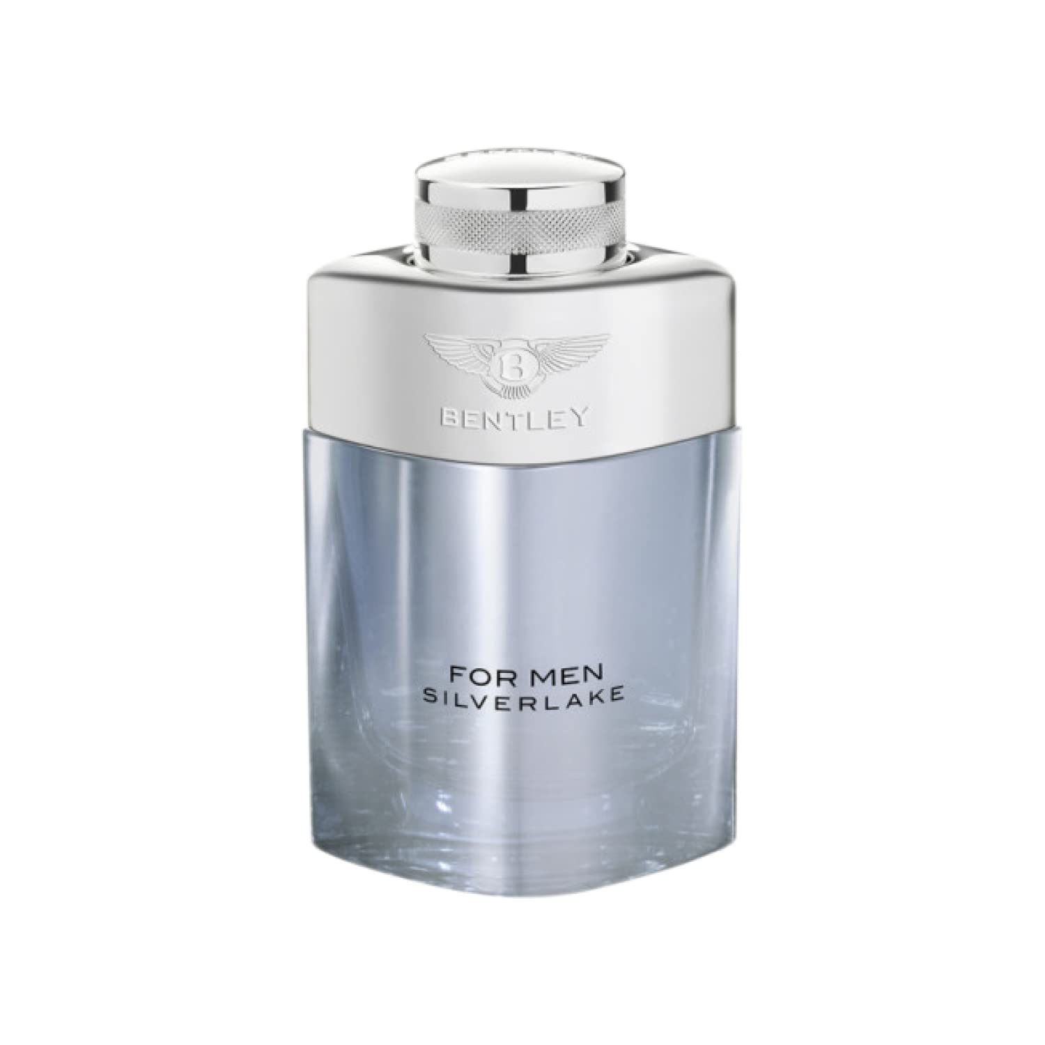 Bentley Silverlake bottle front view conveying everyday confidence and subtle aroma.