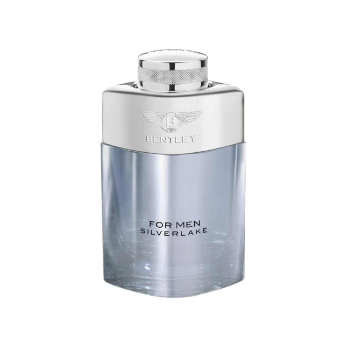 Bentley Silverlake bottle front view conveying everyday confidence and subtle aroma.