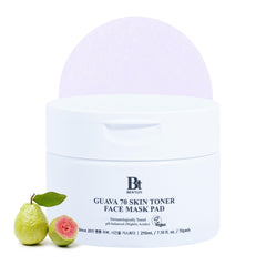 Benton Guava 70 toner pad close-up highlights rich hydration for dry skin
