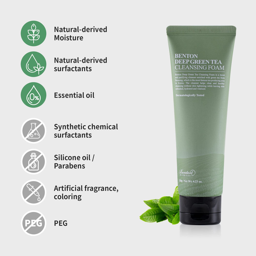 BENTON Boseong green tea origin field shows authentic K-Beauty heritage