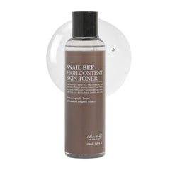 BENTON Snail Bee High Content Toner bottle showing hydration-friendly design