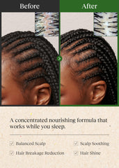 Bephor Braid Rev close-up of balm-to-oil texture for quick absorption.