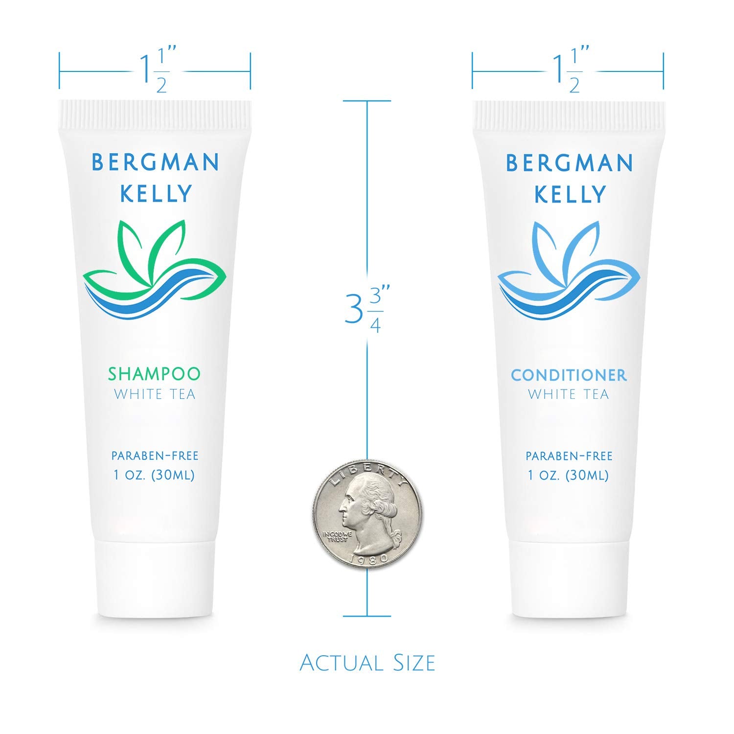 Bergman Kelly hospitality toiletries bulk pack organized for guest amenities.