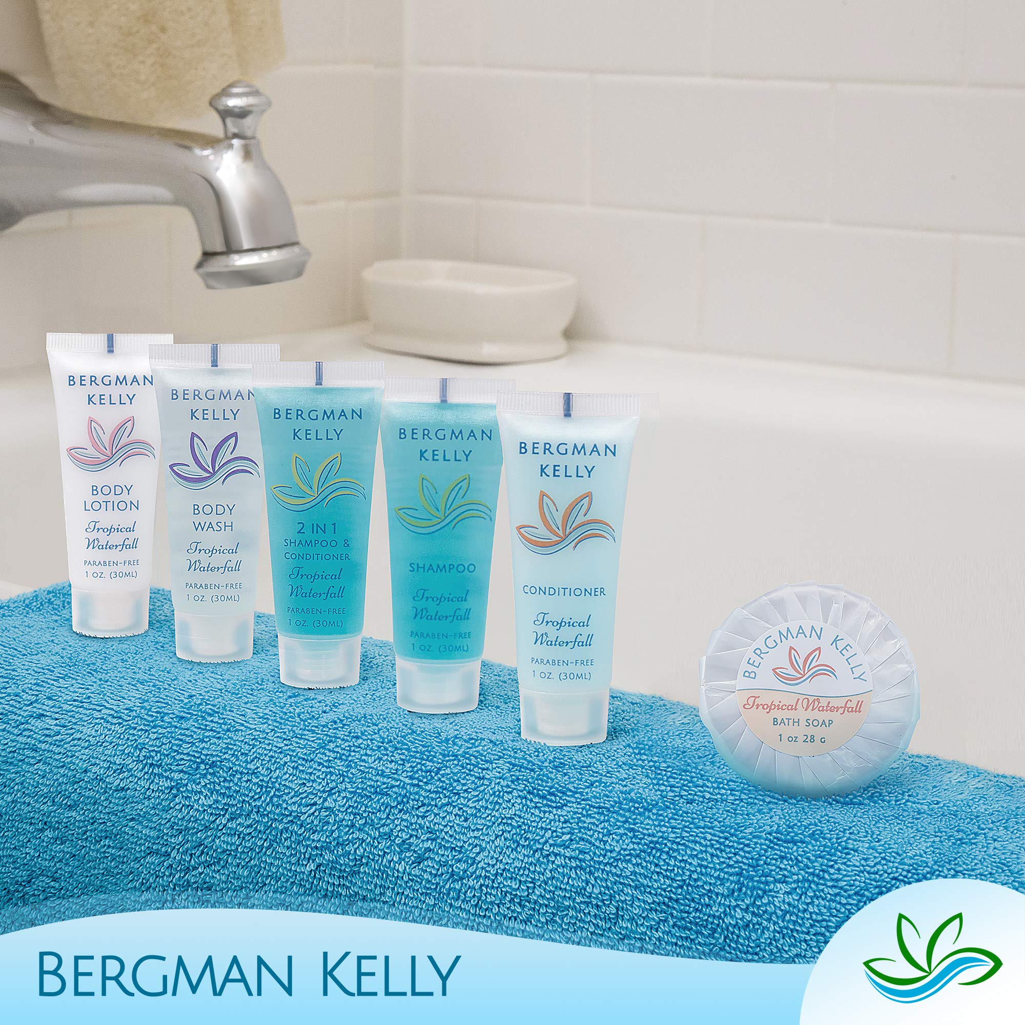 BERGMAN KELLY bulk packaging neatly demonstrates easy restocking for staff.