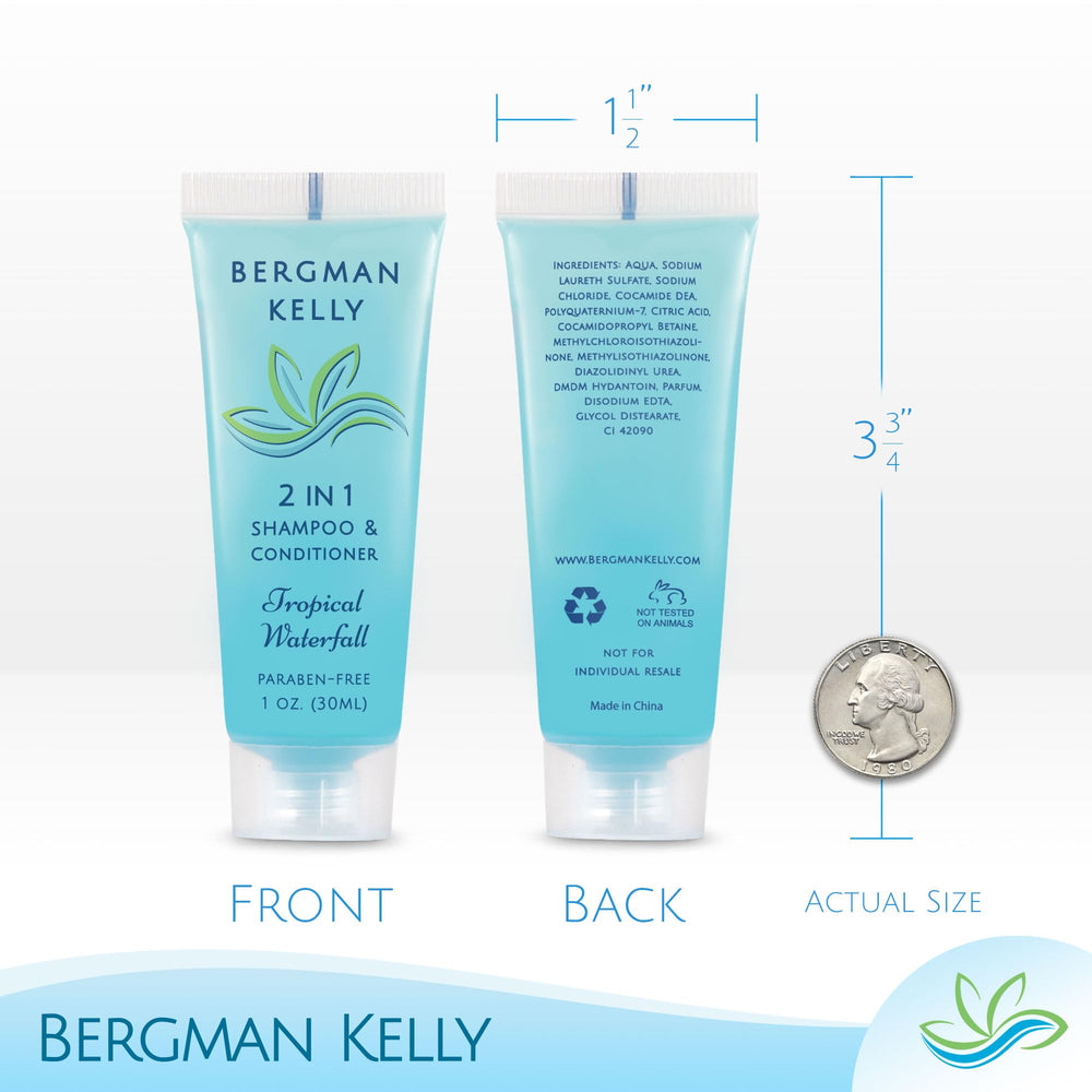 BERGMAN KELLY individually wrapped soap for leak-free hotel amenities.