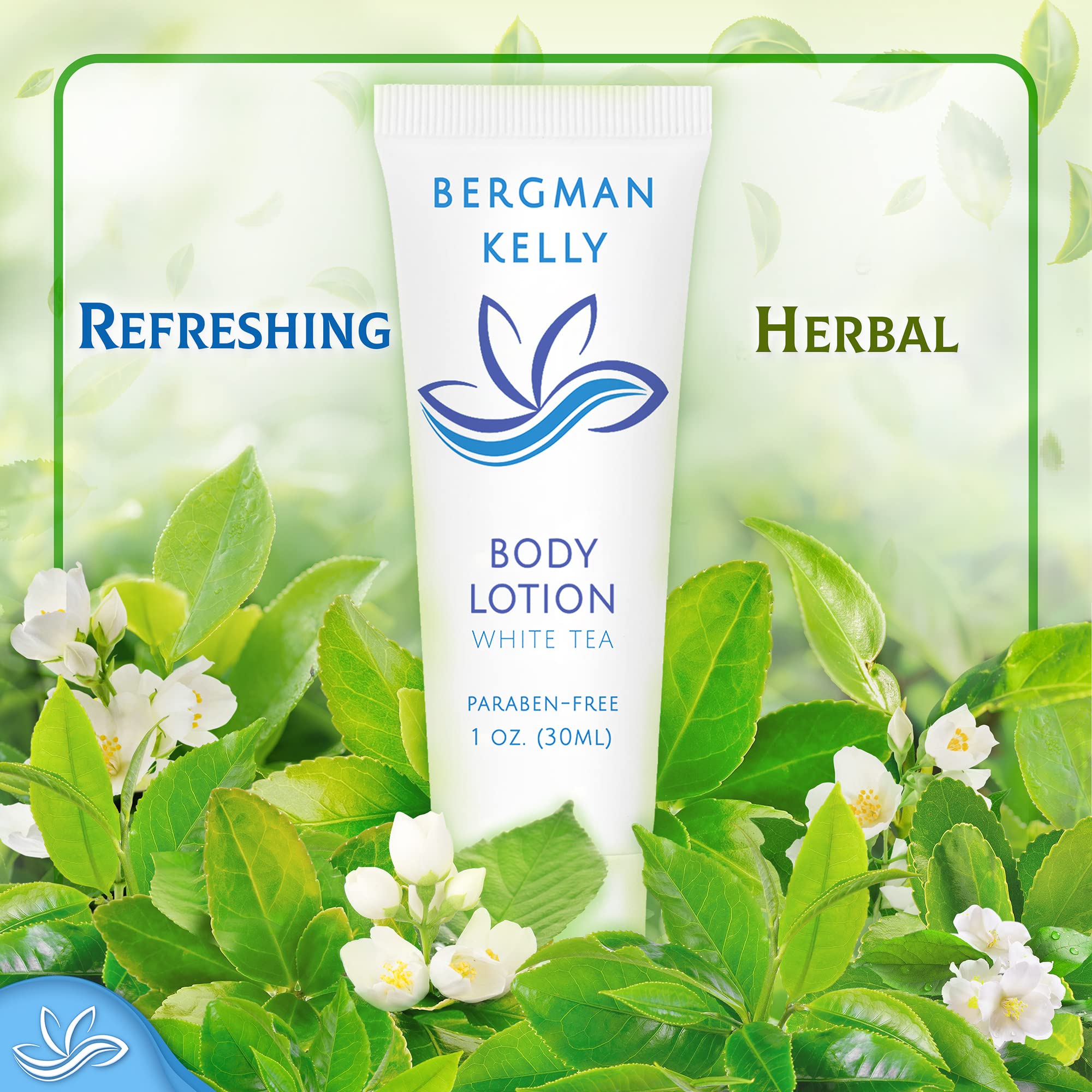 BERGMAN KELLY 1 oz TSA-approved tubes are easy for travel.
