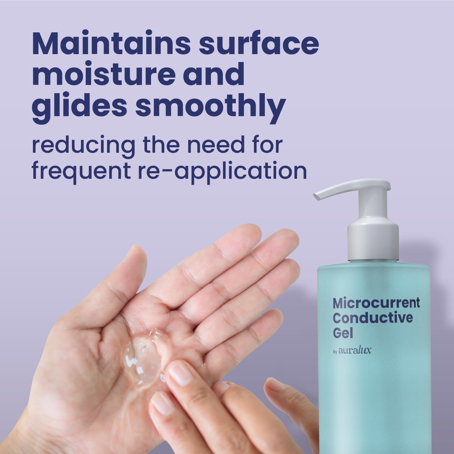 Berkland Auralux Hydrating Gel compatible with NuFace and other devices.