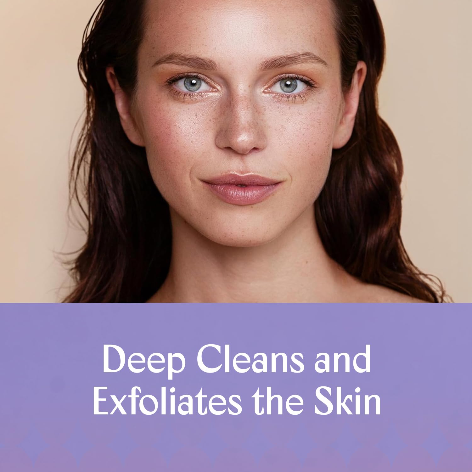 Berkland facial sponge buff suitable for all skin types.