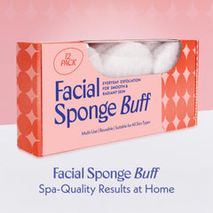 Berkland facial sponge buff offers spa-quality cleansing at home.