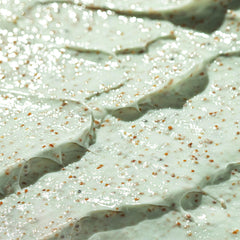 Berlaney armpit detox scrub coconut and shea butter swirl highlighting moisture