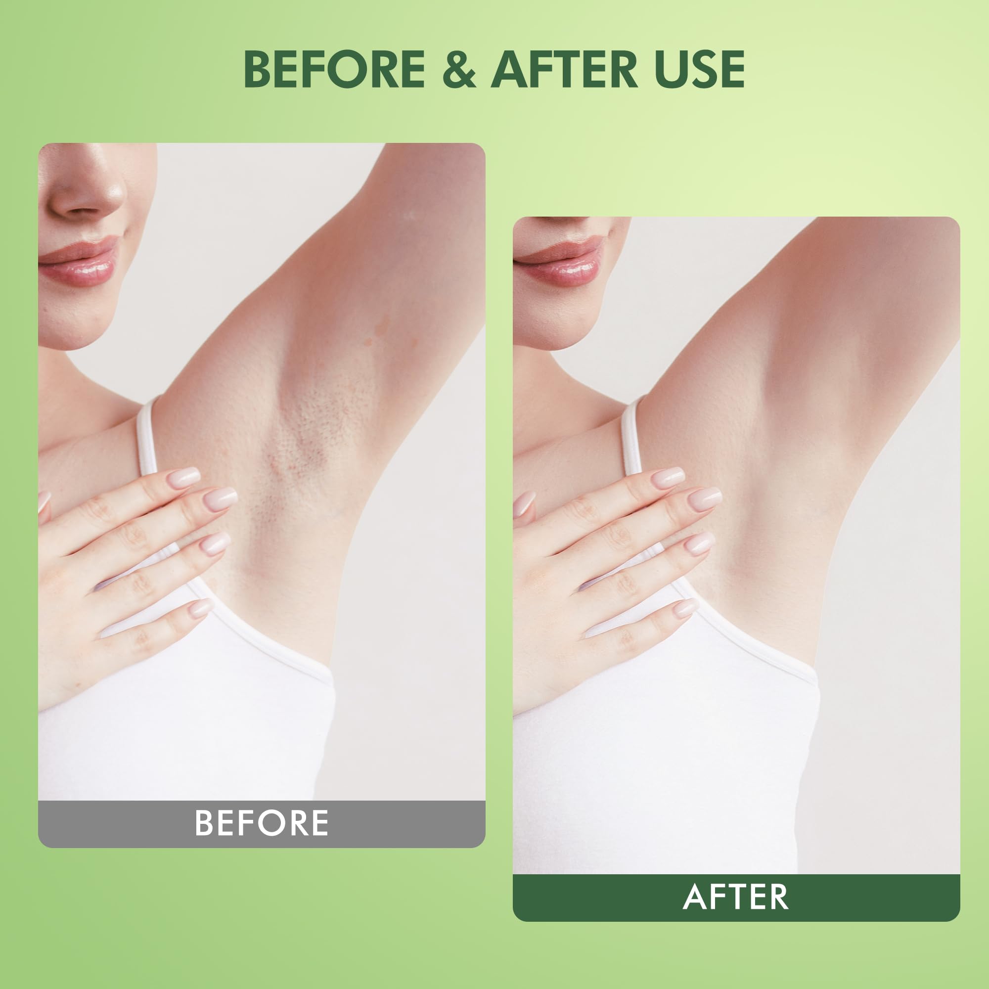 Berlaney armpit detox scrub foamy lather on skin for cleansing