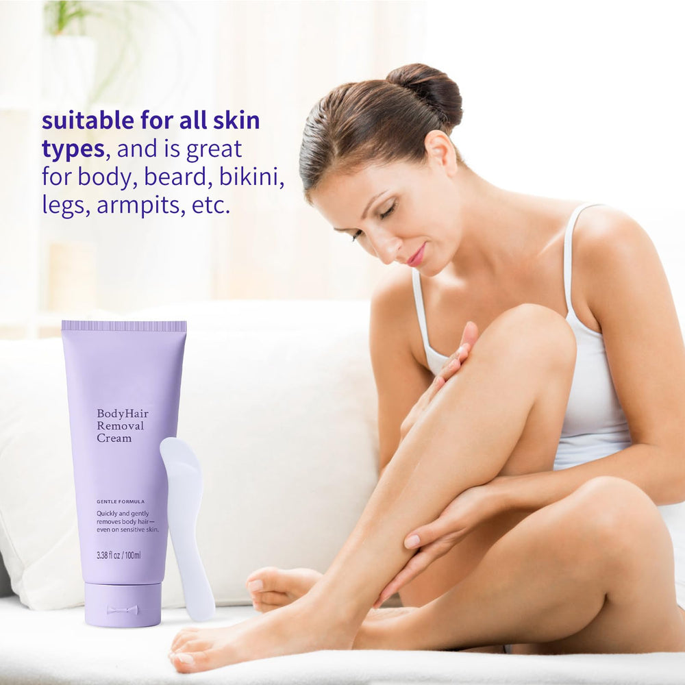 Bership 2pcs Hair Removal Cream tubes ready for quick at-home use.